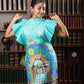 Garden print dress