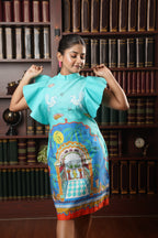Garden print dress