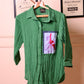 Denim Patch crushed Shirt