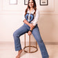 Denim Heart Shirt
