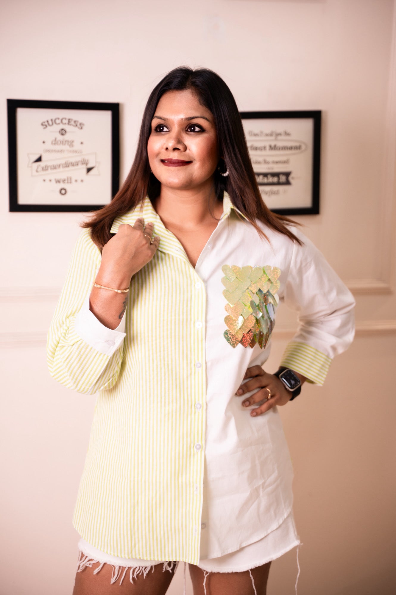 Stripe Heart Shirt