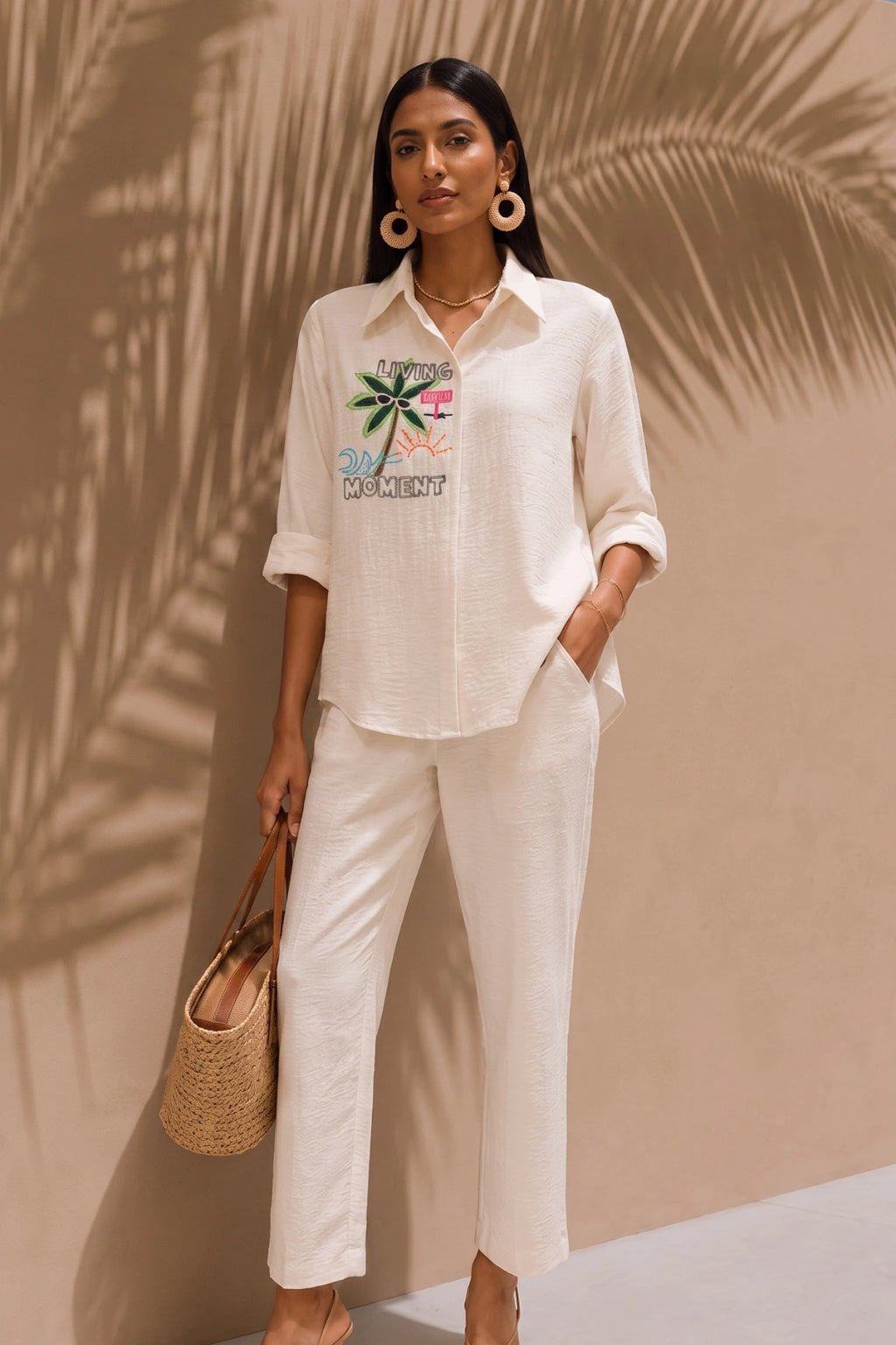 Living The Moment Shirt Co-ord