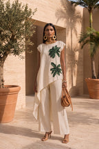 Palm Applique Co-ord Set
