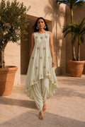 Palm Hi-Low Dhoti Set