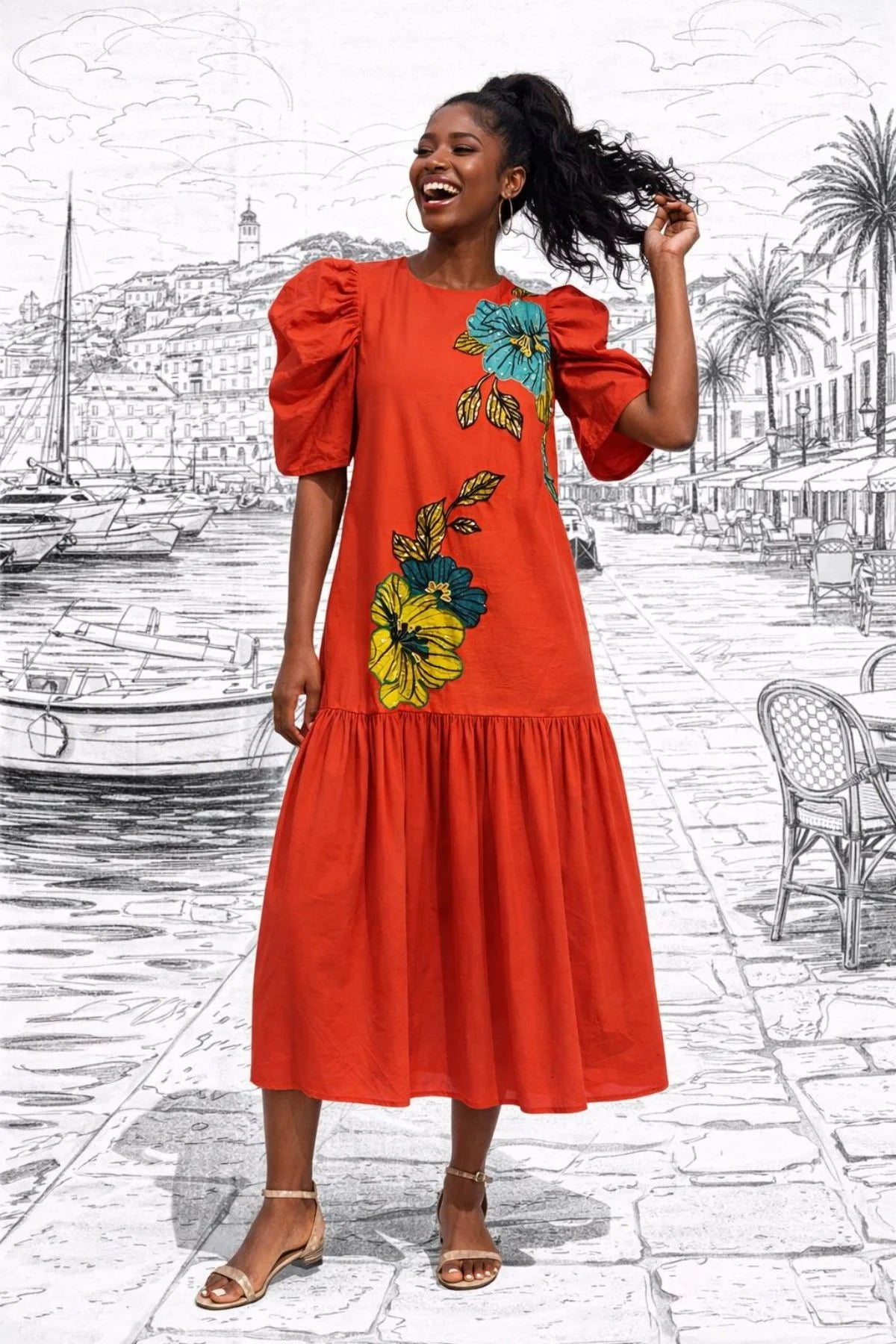 Seville Rouge Dress