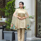 ORGANZA PANT SET WITH CAPE